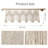 Cotton Scalloped Window Valance