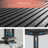Outdoor Patio Pergola Adjustable Metal Pergola with Louvers-104804875