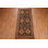 Brown & Rust Traditional Runner Rug 4x9