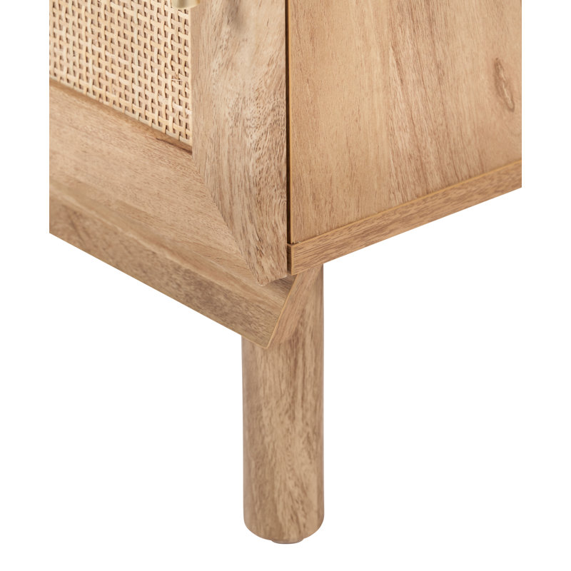 Cerelia 40cm W Bedside Table