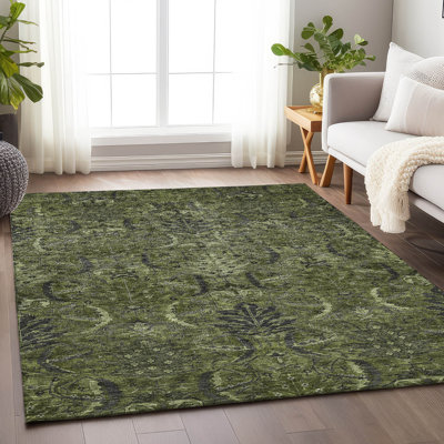 Tapis intérieur / extérieur vert Rustica 