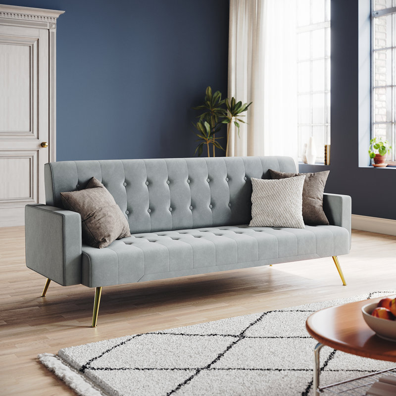 Kena 5 Seater Sleeper, Grey Fireproof Sponge