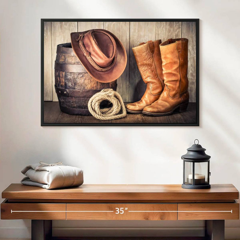 Lelar Western Cowboy Outfit, 17" H x 25" W