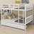 2-In-1 Wood Bunk Bed Convertible To 2 Beds With Drawers Ladder Safety Guardrails-518456234