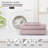 Lux Decor 4-Piece Ultra Soft Microfiber Sheet Set Deep Pocket Fitted Sheet, Wrinkle-Resistant & Easy Care Bedding-960111334-988148103