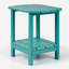 Deerfiled Rectangular Outdoor Side Table - 35.5 cm W 45.5 cm D-370771676
