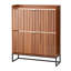 Armoire à chaussures autoportante avec 2 tiroirs rabattables-1804155538