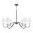 Cloverdale 6 - Light Dimmable Traditional Chandelier