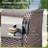Wickes Haven 5-Person PE Wicker Outdoor Patio Conversation Set With Sofa Swivel Glider Chairs And 6" Thickness Cushions-120284870-120284872