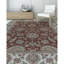 Tapis brun foncé de haute qualité noué à la main