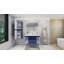 Base de meuble-lavabo simple 47 po mural seulement-58525944