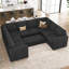 Grand canapé modulaire en U Seybert-101957200