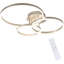 3-Light Dimmable LED Flush Mount