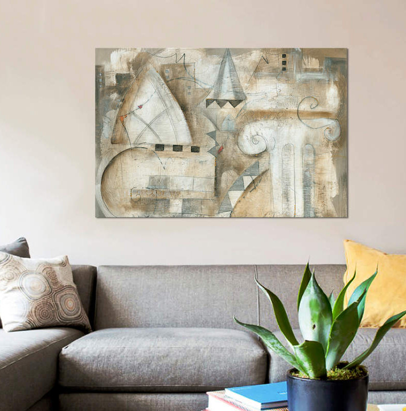« alba » par eric waugh, impression sur toile, H 12 po x l 18 po x P 1,5 po, Toile tendue, Pas de tapis