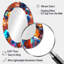 Miroir mural Sauli Mystical Marbles III - formes abstraites, miroir moderne, impression sur métal-1360963951-1360963939