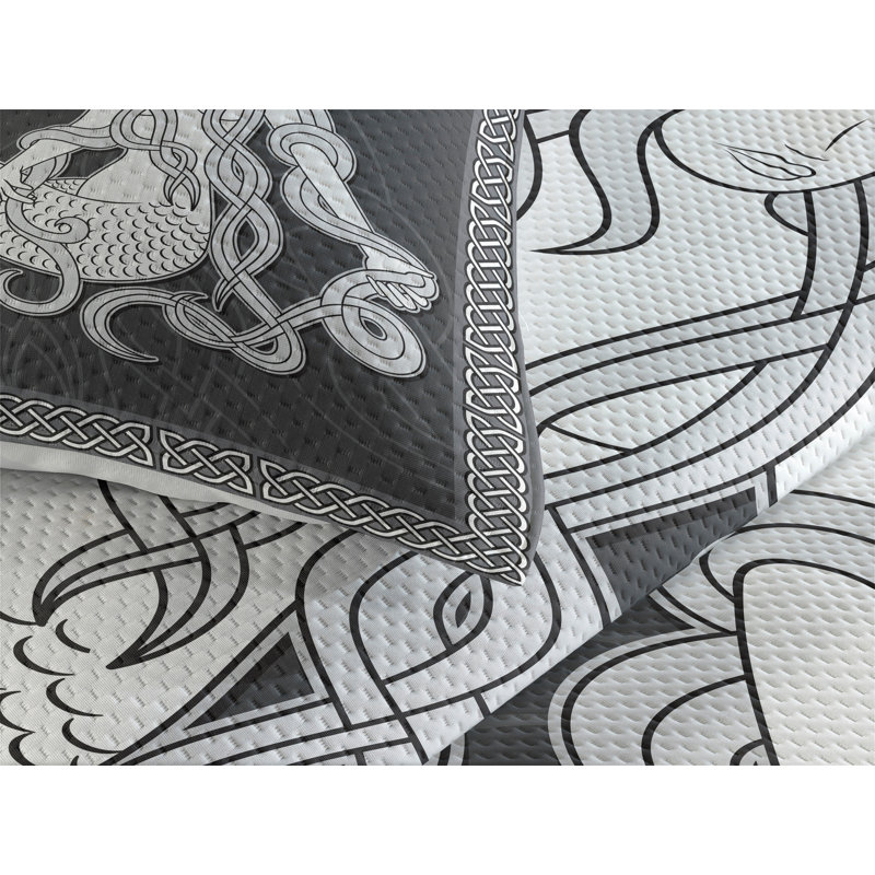 Coverlet, King Bedspread + 2 Shams