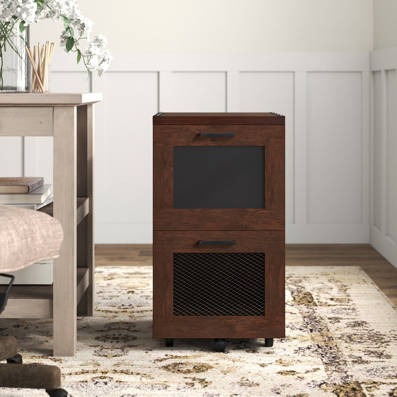 Jorren 15.7'' Wide 2 -Drawer Mobile File Cabinet