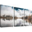 Nature, paysage, brouillard, lac et forêt, réflexion tranquille, photographie, réalisme, décor de paysage-104074596-104074594