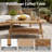 5 Persons All-Weather Wicker Outdoor Sofa Set With Cushion