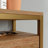 Wall-Mounted Shoe Cabinet With Mirror