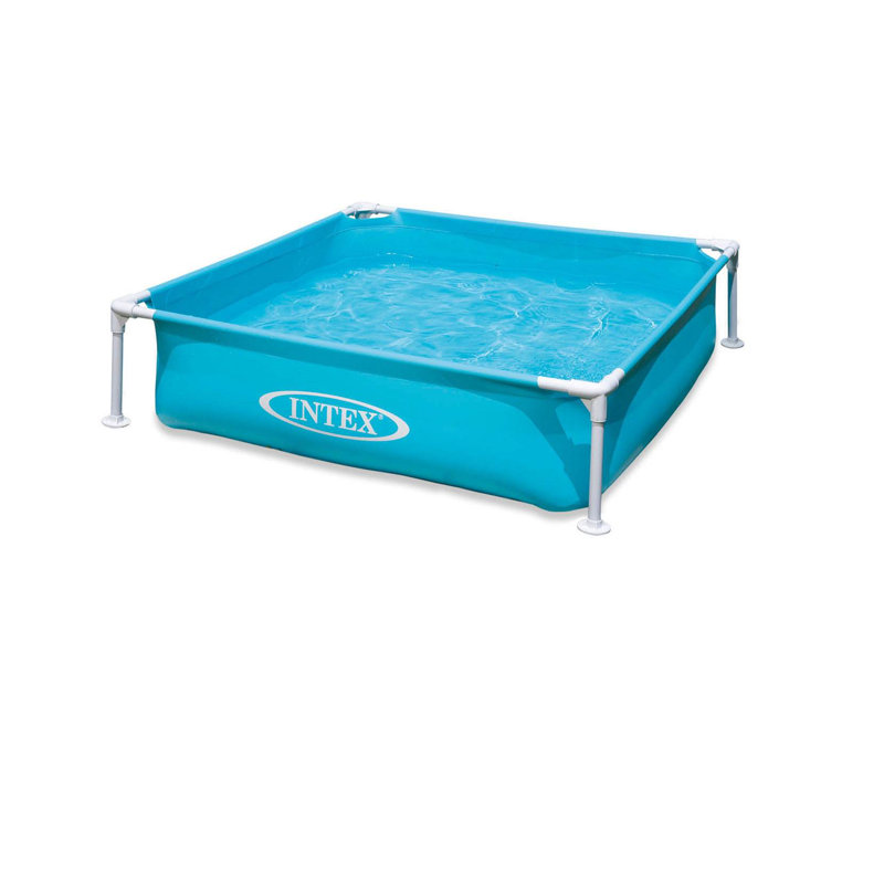 Plastic Square Kiddie Pool 12'' H x 48'' W x 48'' L