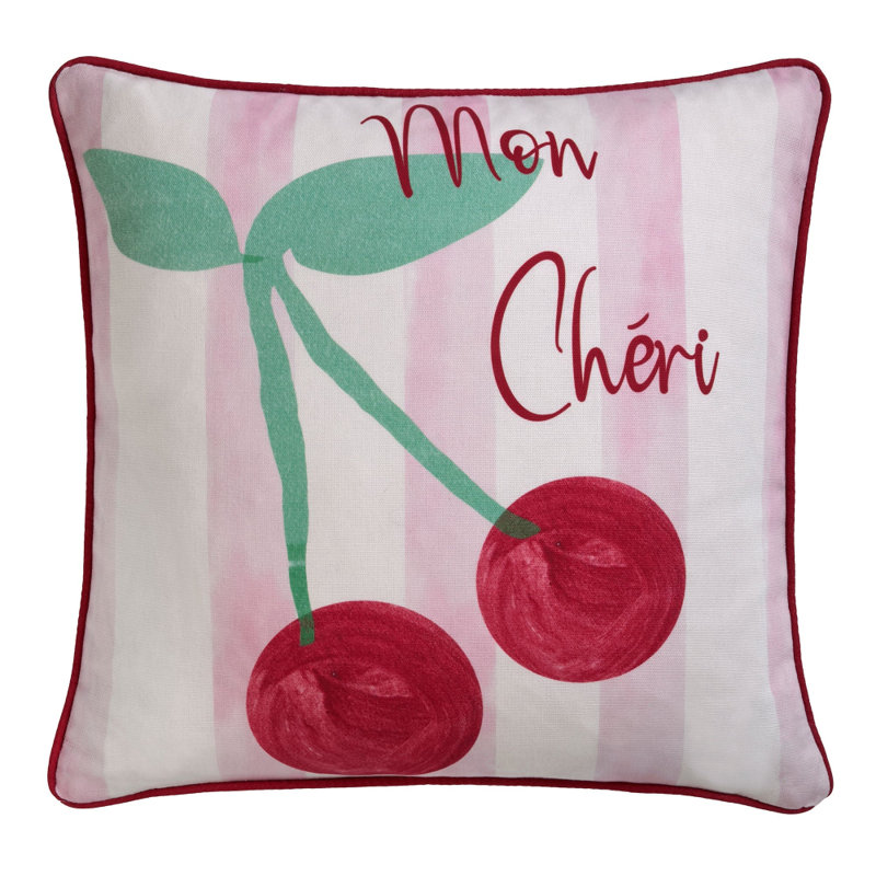Pink Backrest Cushion