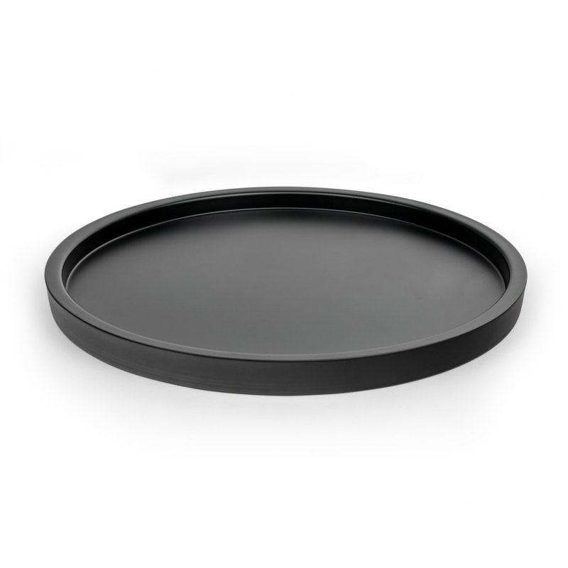 Stainless Steel Tray, Matt Black