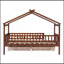 Lit en bois avec deux tiroirs-602569202