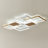 Modern Rectangular Elegant Dimmable Led Ceiling Light With Remote Control-899091651-904311670