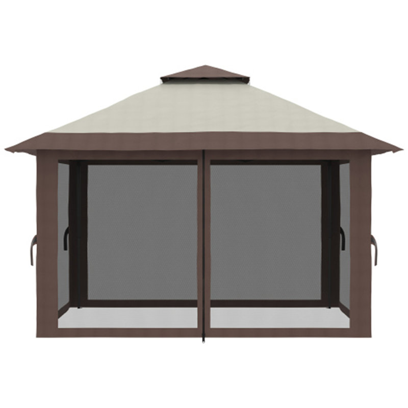 Pavillon de jardin avec filet