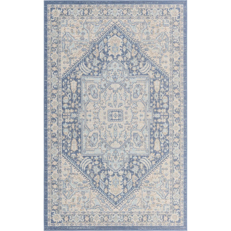 Shailena Oriental Indoor Rug, Rectangle 4'1" x 6'1"