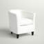 Fauteuil demi-tonneau Afrida
