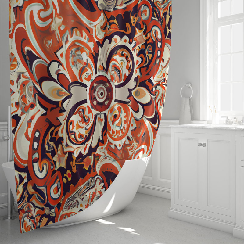 Rideau de douche Claborne, H 72 po x l 70 po