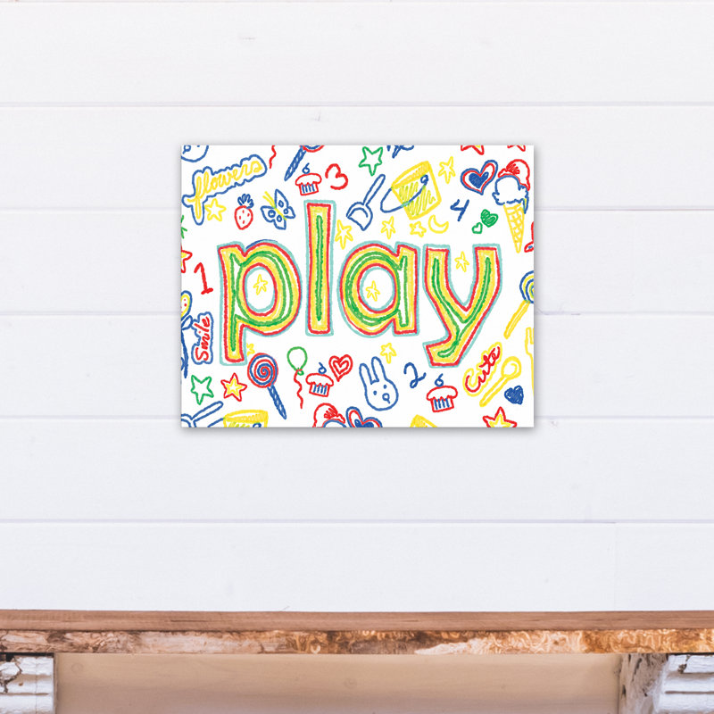 Art sur toile play time Burkhart, H 16 po x l 20 po x P 1,25 po