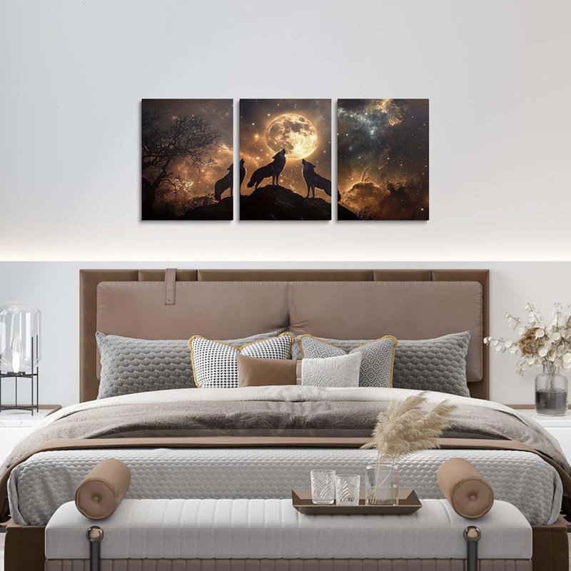 3 Piece Wrapped Canvas Print