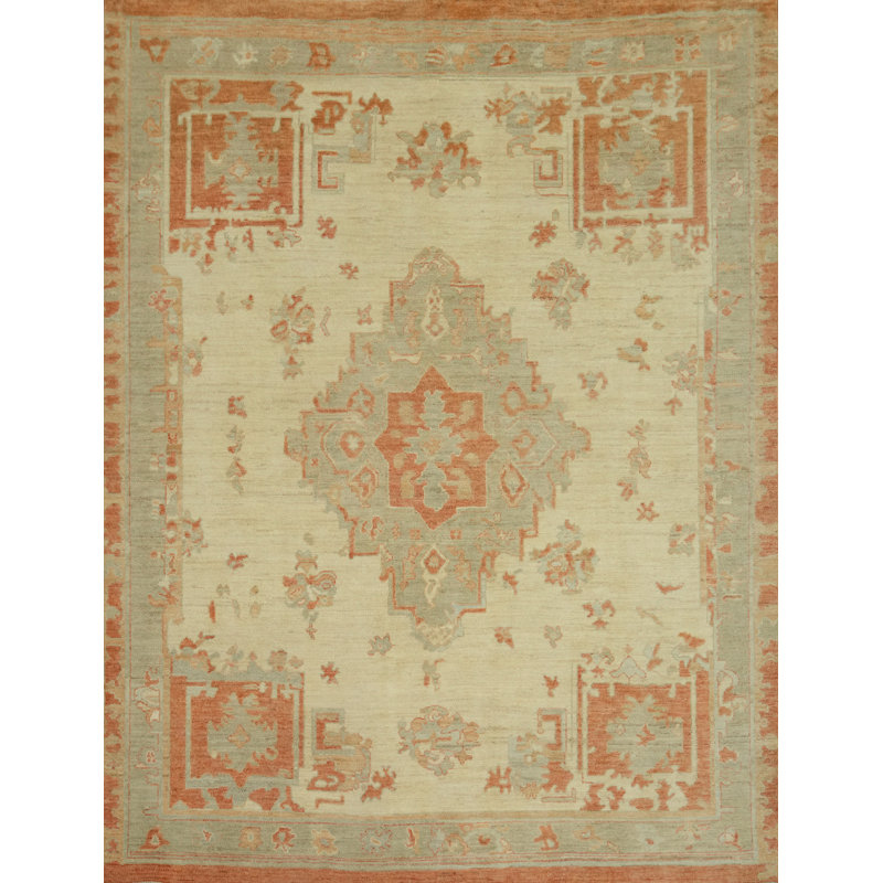Tapis turc Oushak transitionnel 8 x 10