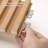 4 PCS 103.94''x5.7'' Slat Solid Wood Wall Paneling for Interior and Ceiling Decoration(16.45 sq.ft./Case)-100141035