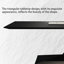 Bureau long italien / noir à motif géométrique irrégulier Italian Minimalist-1295685782-1295685779