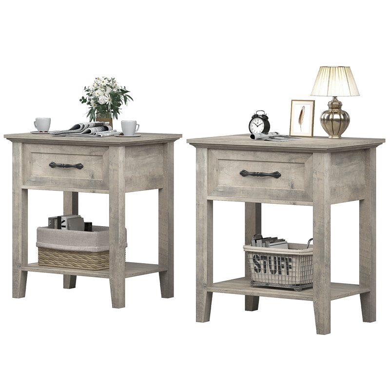 64.4906cm W Bedside Table