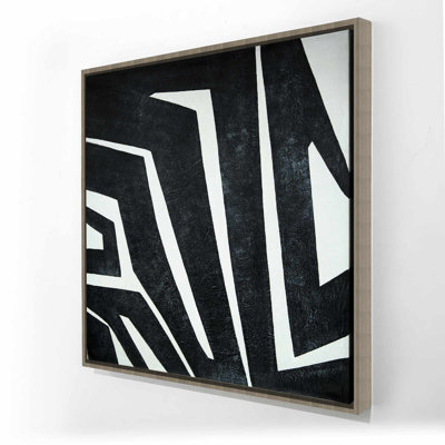 Labyrinth - Industrial Man Cave Framed Canvas Home Decor