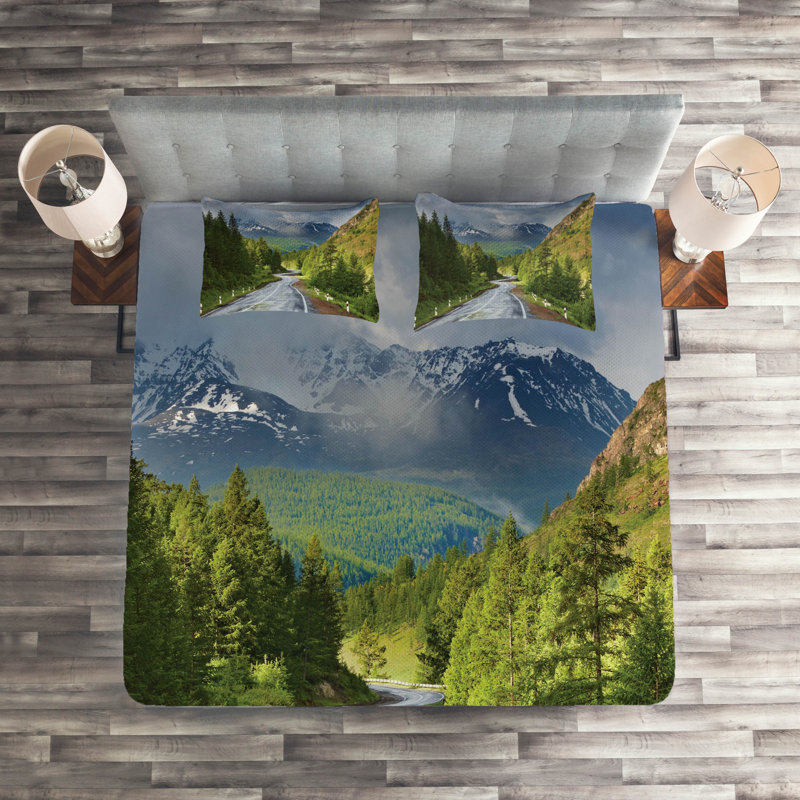 Rustic Polyester Coverlet