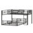 Contemporary L-Style Bunk Bed with Optimized Floor Plan Layout