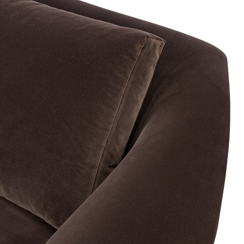 Ezra Swivel Armchair, Surrey Cocoa