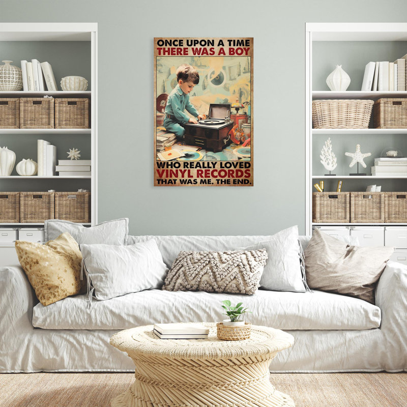Impression sur toile, "A Boy Who Really Lived" - 1 pièce, H 20 po x l 16 po x P 1,25 po