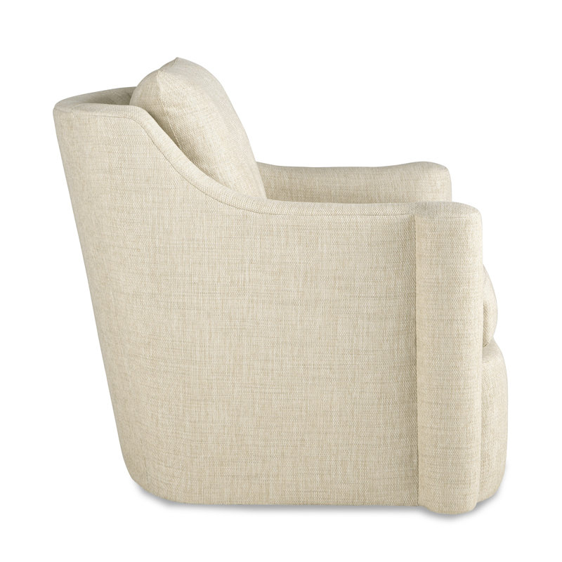 Gabi Swivel Armchair, Bespoke 10 Beige
