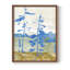 «Cerulean Spruce I», reproduction encadrée - bois massif-1098523683-1098523680
