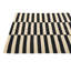 Tapis noir et blanc Jessen