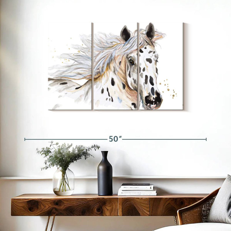 Appaloosa Beauty, 24" H x 38" W