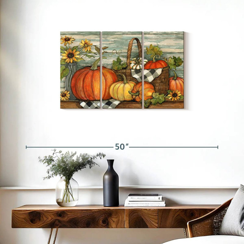 Yarlin Fall Harvest, 20" H x 33" W