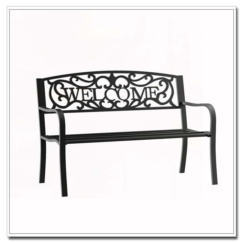 Banc de patio extérieur